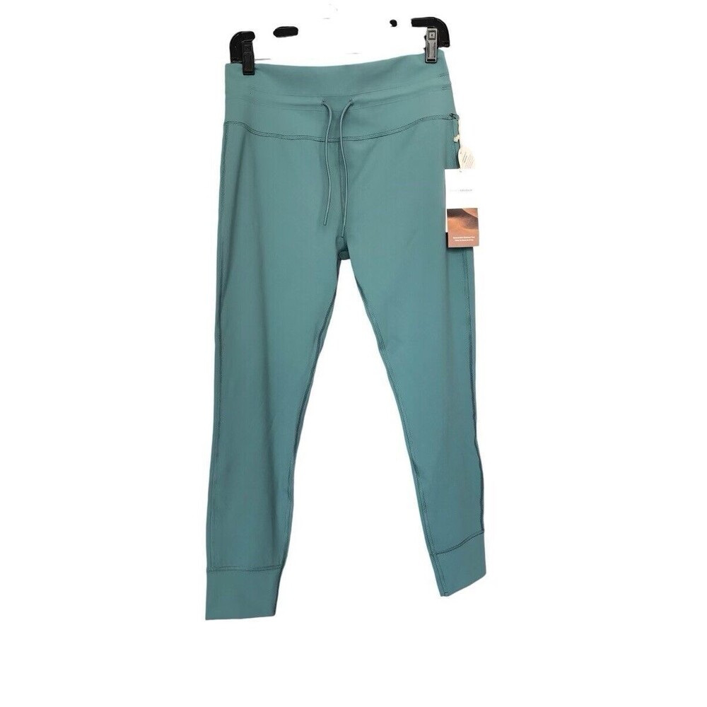 Vuori Women’s Daily Legging Drawstring Color Garland Green XL New $89